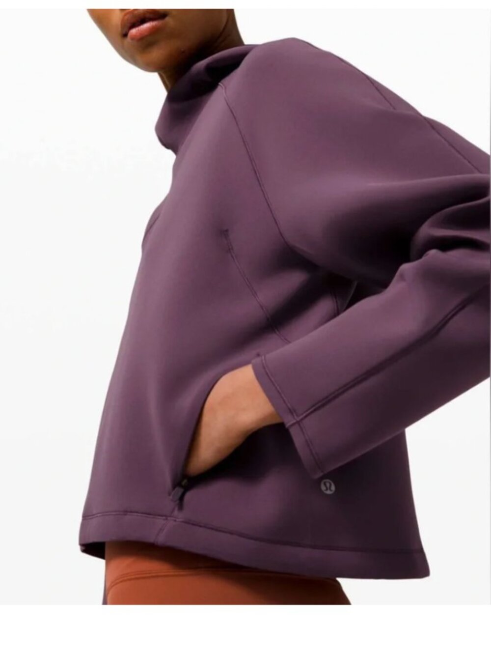 lululemon AirWrap Pullover Hoodie, Size 6, Grape Thistle